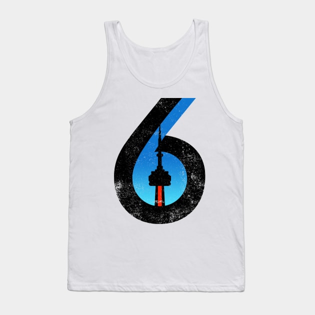 Toronto The Six Tank Top by cheekenpeeg